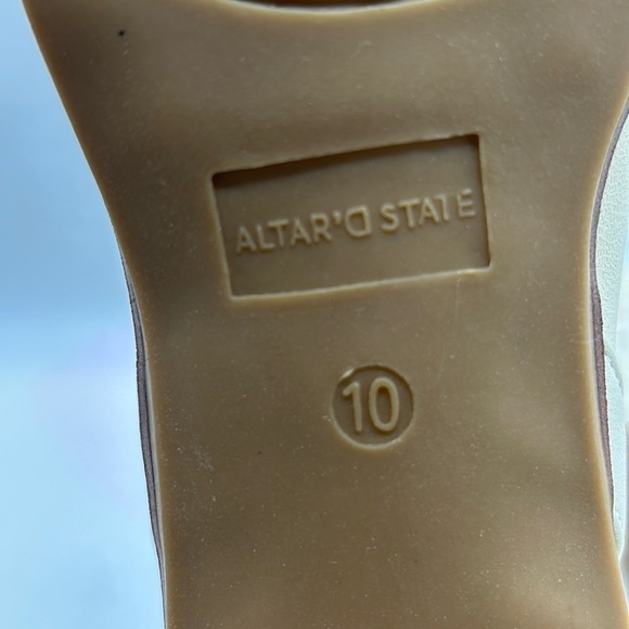 584- Altar'D State Simone Cowboy Ankle Boots NWT - Picture 10 of 12